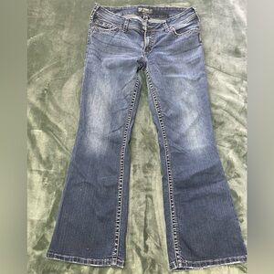 Silver Suki Surplus bootcut sz 34/30